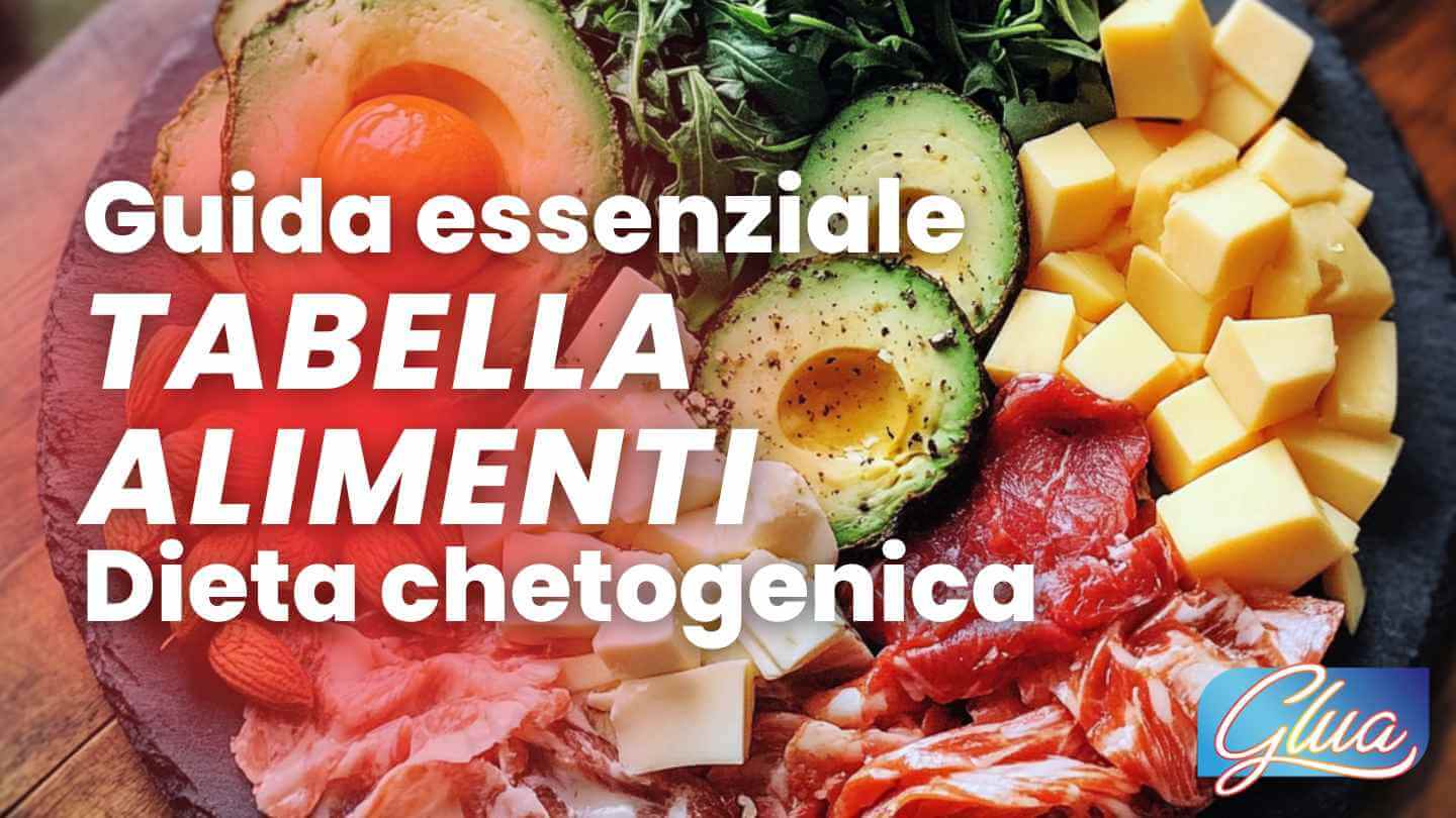 Tabella completa per dieta chetogenica