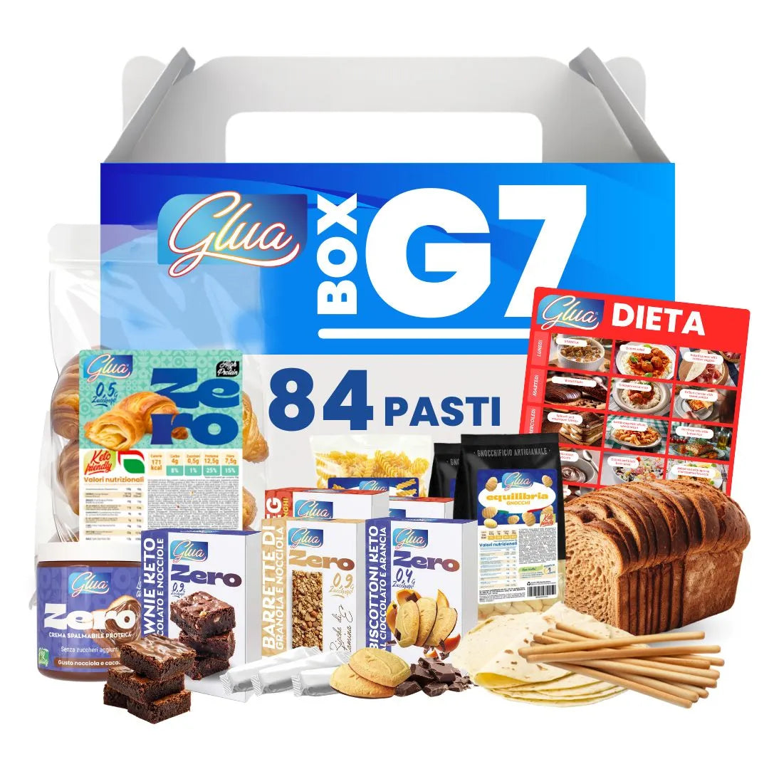 Box completa 28 giorni dieta chetogenica Glua