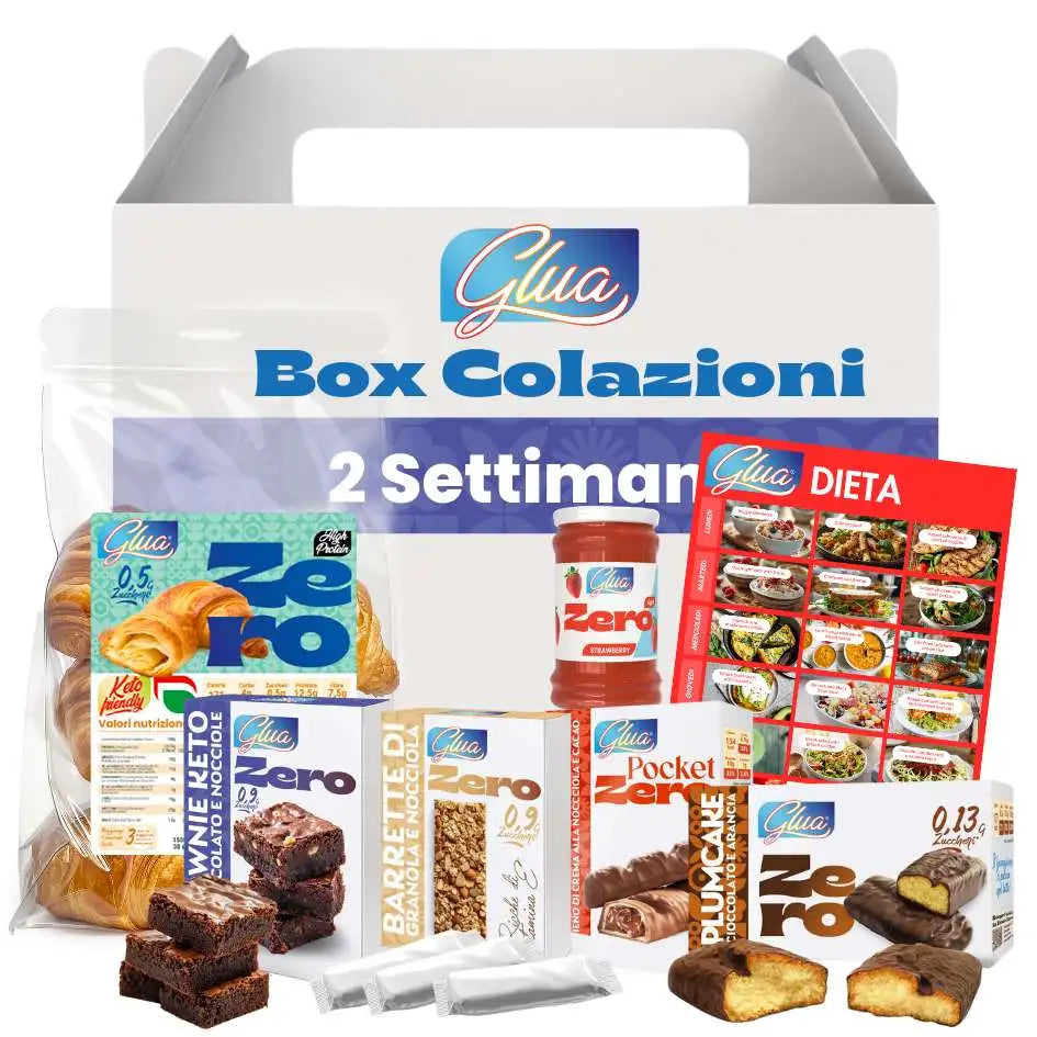 Box colazioni per una dieta sana e per una dieta chetogenica