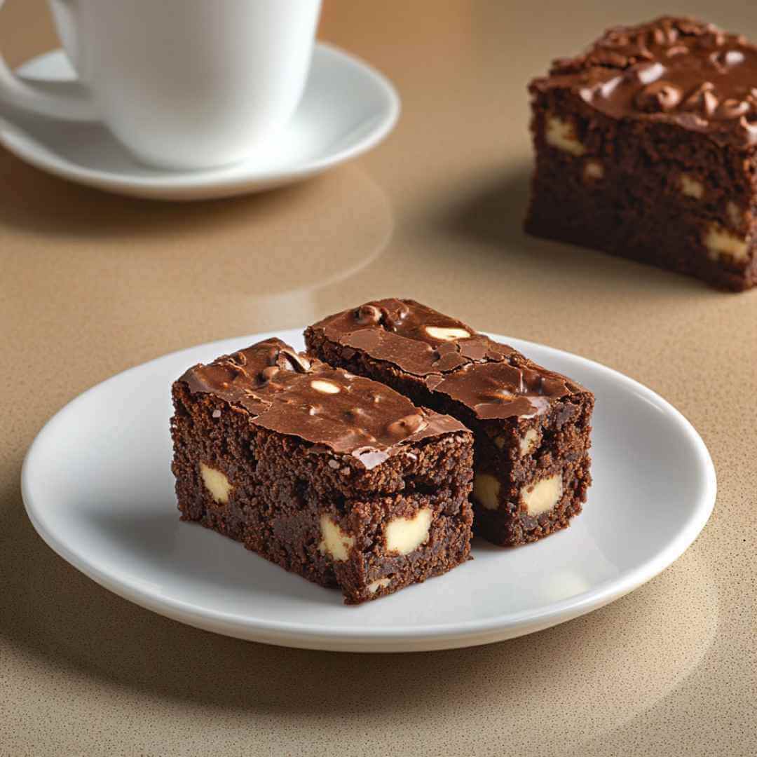 Brownie keto al cioccolato di Glua per una colazione chetogenica in dieta chetogenica