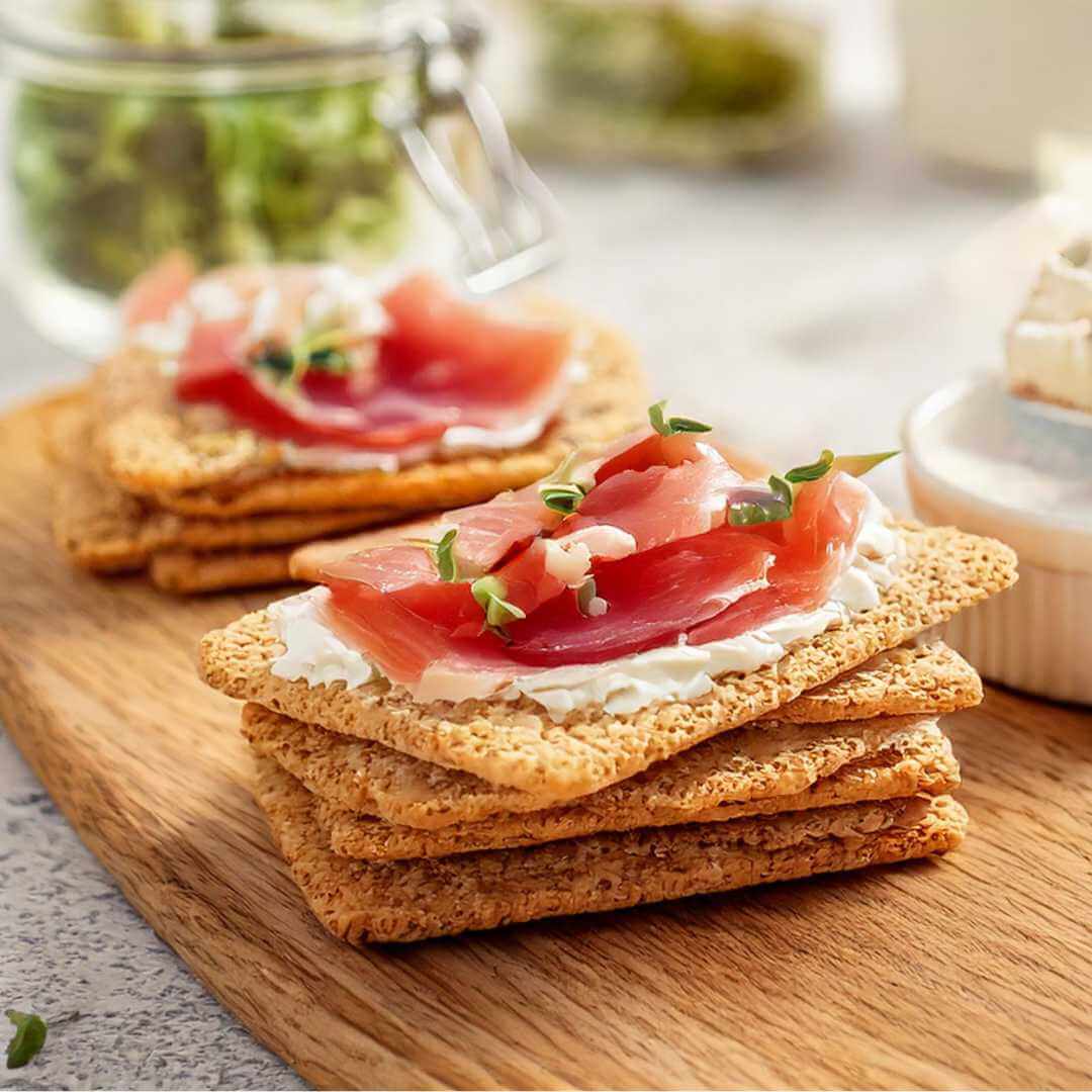 Glua crackers proteici gusto rosmarino adatti alla dieta chetogenica