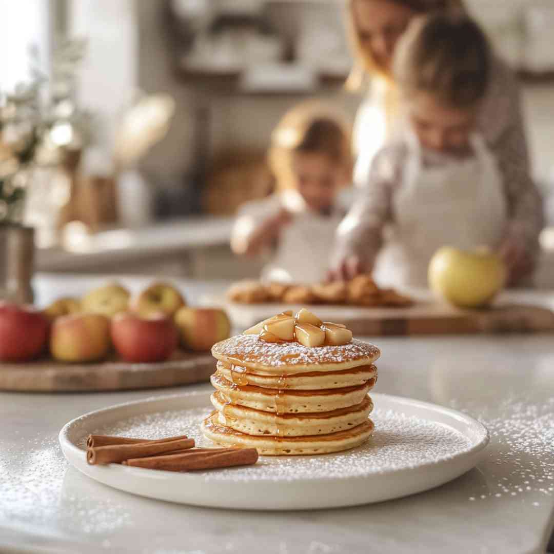 Pancakes preparati con il preparato per pancakes pronti glua